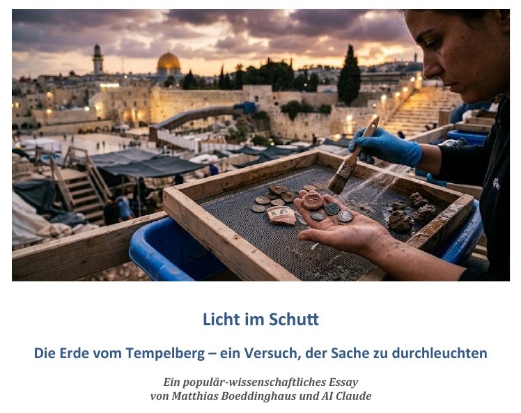 Titelseite des Essays „Licht im Schutt“