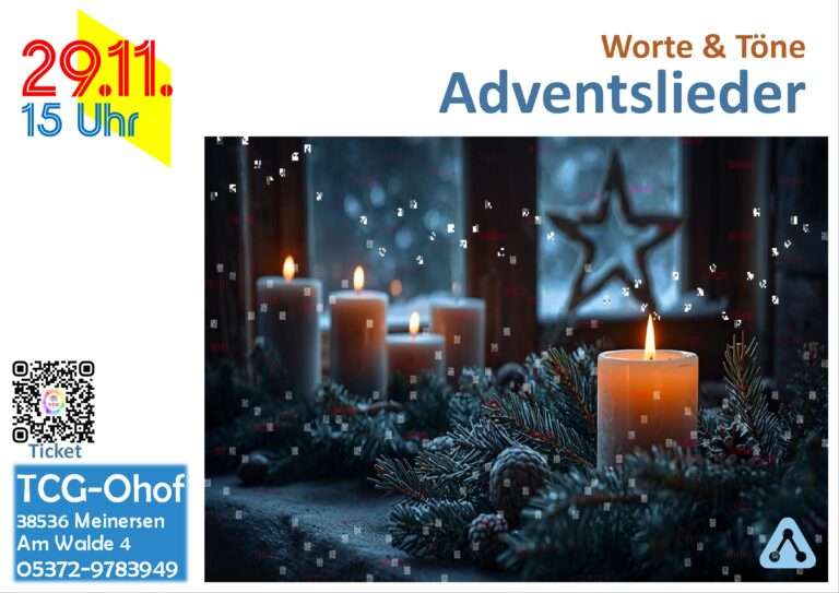 Startseite 3 Worte & Töne im Advent – So. 29.11.2026 · 15:00