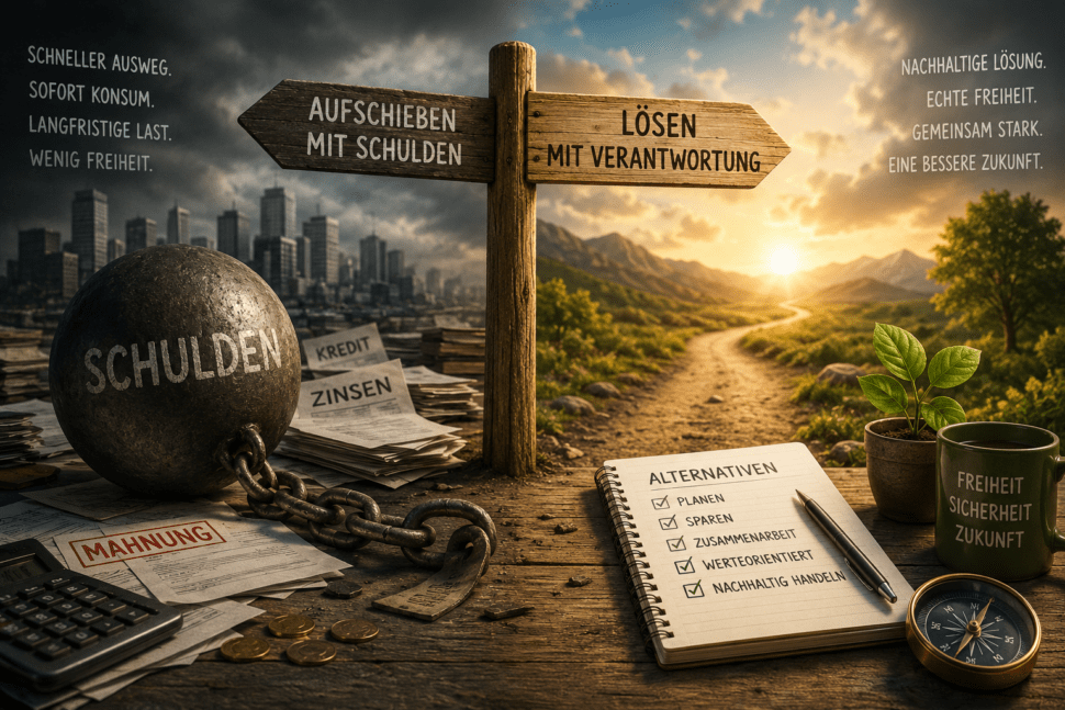 Geld ist Schuld - kannst du glauben 17 schulden bild